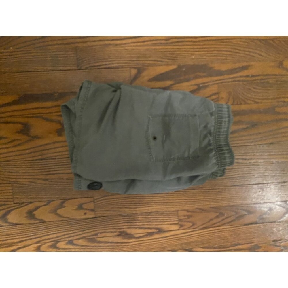 green shorts